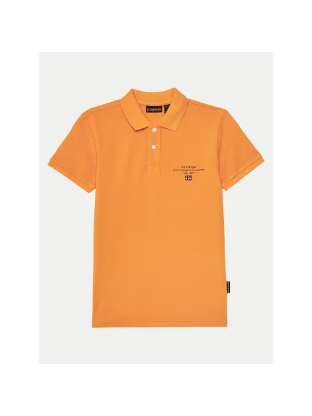 Napapijri Pólóing Elbas 5 S Regular Fit narancssárga