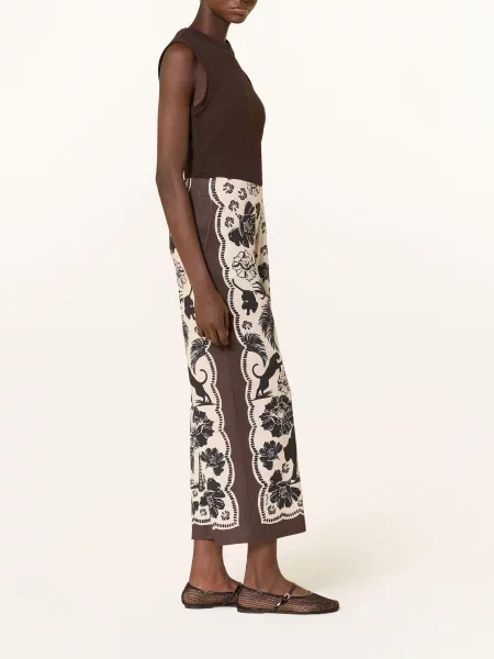 Miss Lagotte Spódnico-Spodnie braun czarne