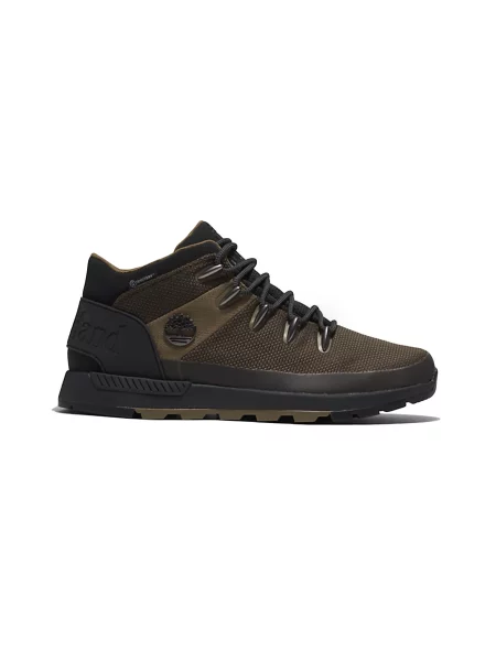 Timberland Obuwie Mężczyzna Wielobarwność 43 EU Skóra Sznurowane Botki zielone
