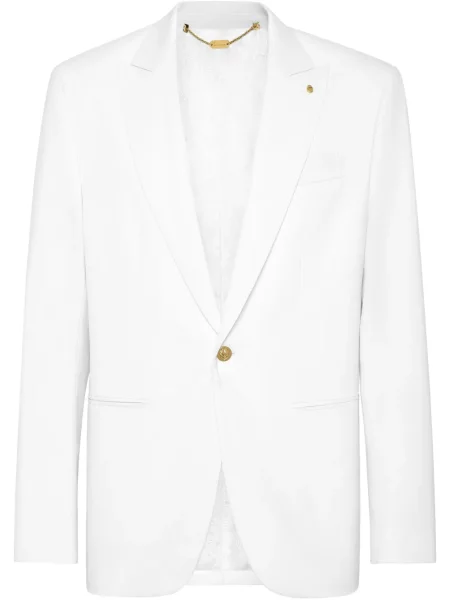 Вълнен блейзър Billionaire бяло