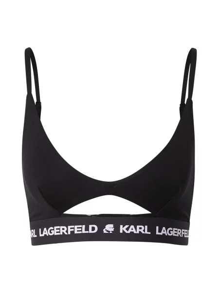 Karl Lagerfeld Podprsenka čierna