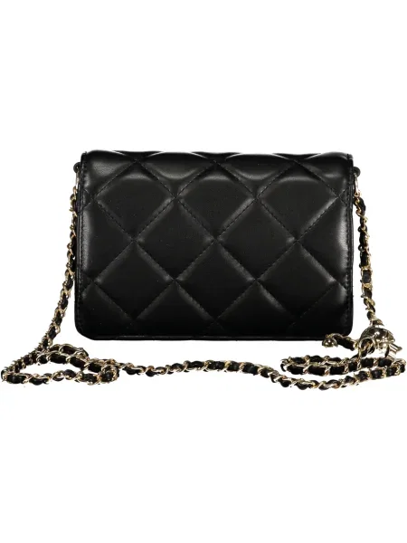Valentino Bags crossbody torbica iz umetnega usnja črna