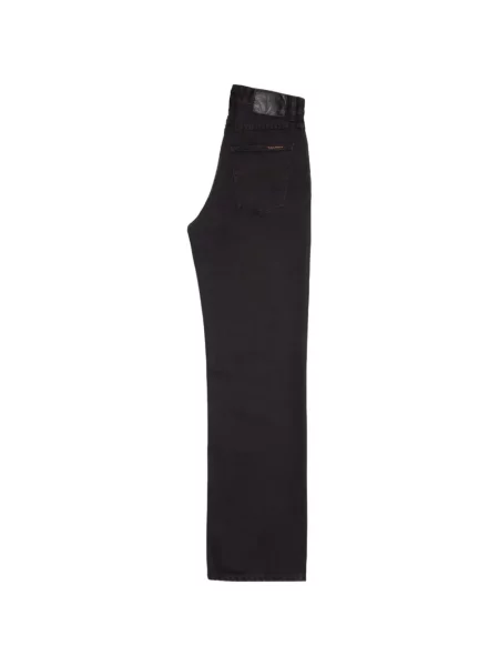 Široke traperice Nudie Jeans crna