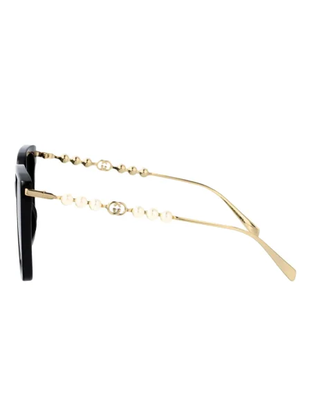 Слънчеви очила Gucci Eyewear с перли черно