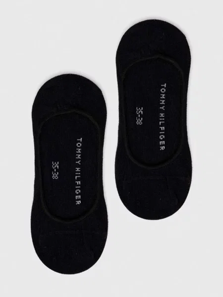 Kotníkové ponožky Tommy Hilfiger černé
