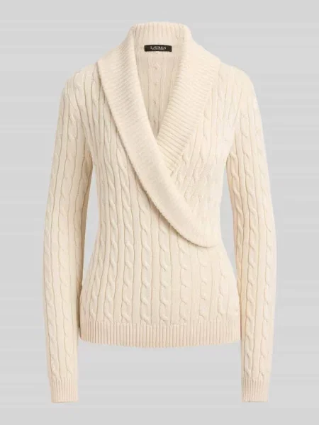 Sweter w kroju regular fit z mieszanki bawełny i Lauren Ralph Lauren