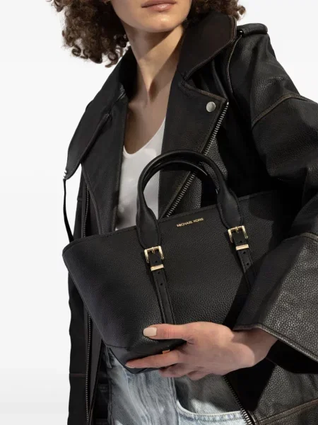 Кожени маратонки Michael Michael Kors бродирани с леопардов принт черно