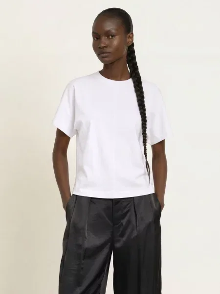 Allsaints Tričko Eden Artia bílá