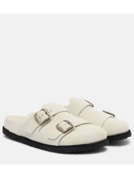 Cokle Birkenstock 1774 iz semiša bela