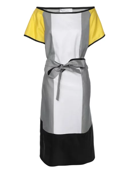 Sukienka midi Marina Rinaldi do kolan garniturowa biała