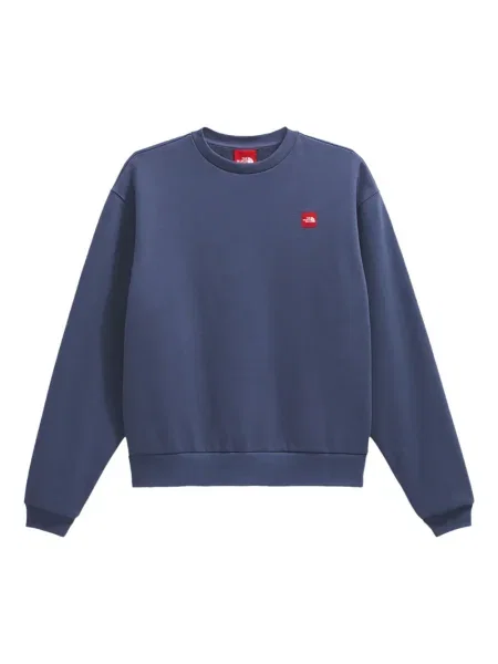Pulover The North Face cu autograf albastru