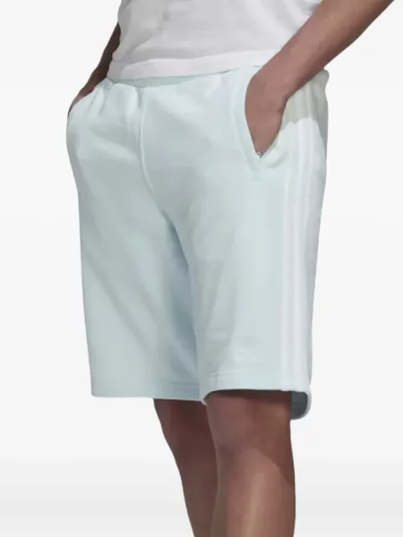 Szorty Adidas do biegania z autografem zwężane czarne