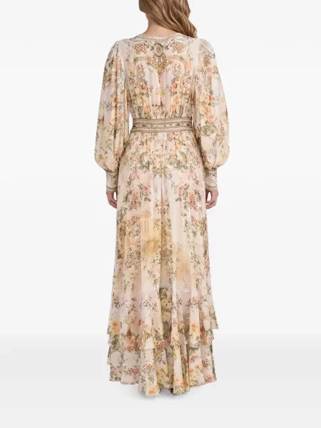 Rochie maxi Camilla de mătase