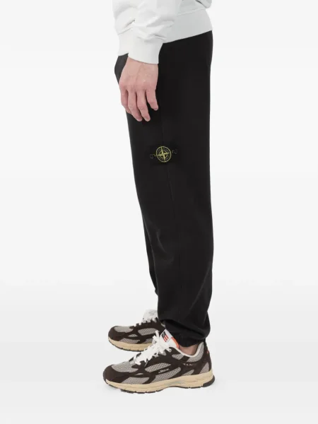 Τρέξιμο παντελόνι Stone Island πέτρες μαύρο