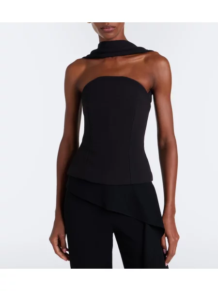 Top Roland Mouret negru