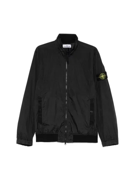 Wiatrówka Stone Island z kamieniami czarna
