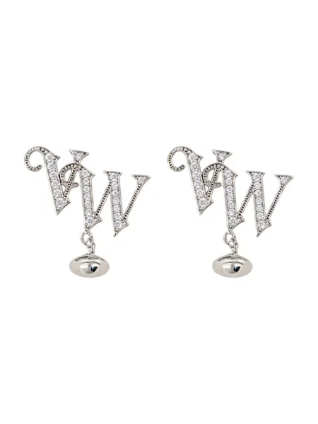 Kolczyki Vivienne Westwood szare