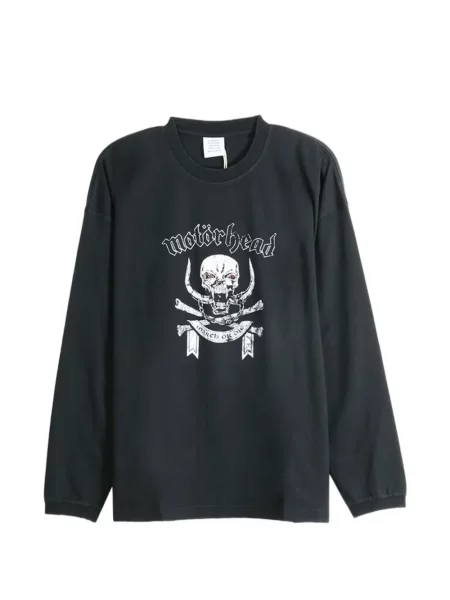 Lung tricou Vetements negru