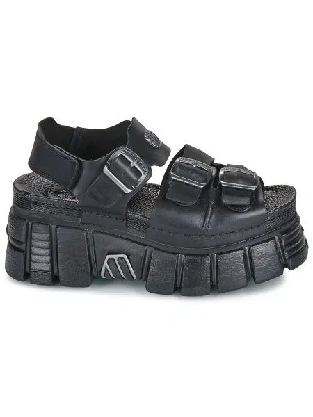 NEW ROCK Sandale negru