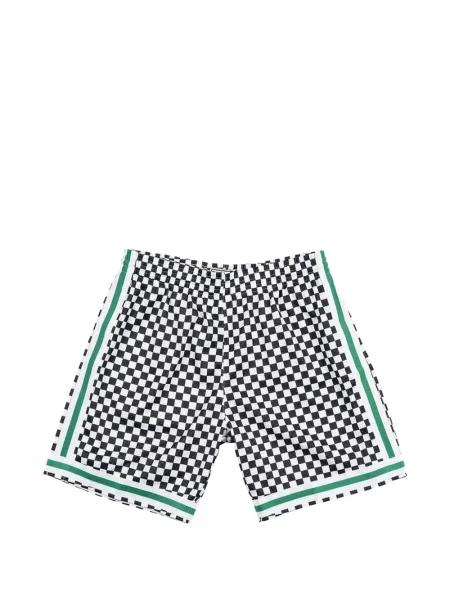 Pantaloni scurți Mitchell & Ness în carouri negru