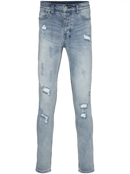Blugi skinny Ksubi albastru
