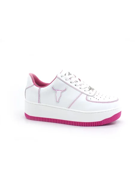 Sneakersy Windsor Smith skórzane białe
