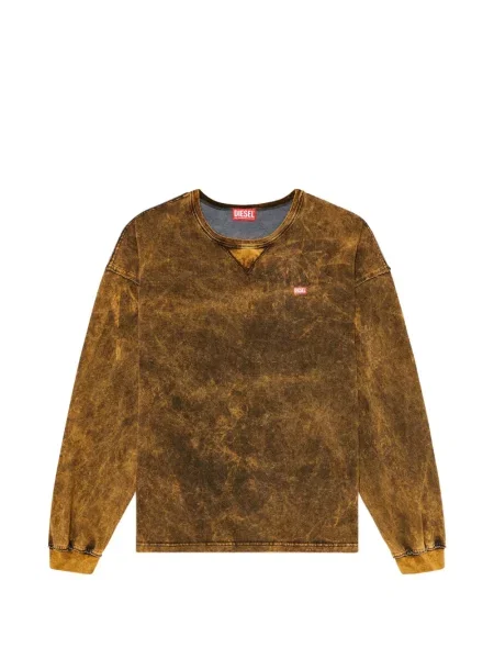 Lung tricou Diesel maro