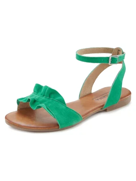 LASCANA Sandale verde