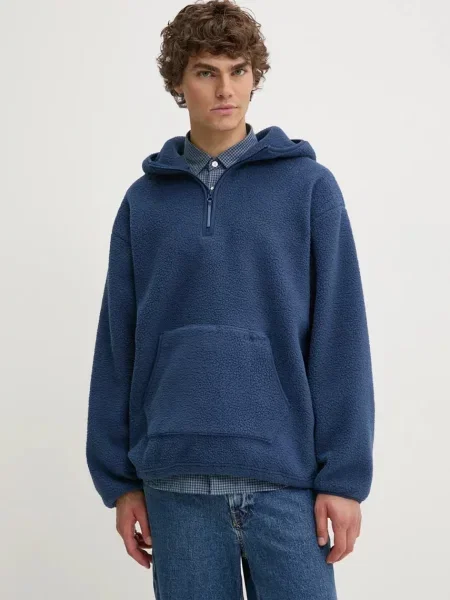 Суичър с качулка Levi's® с качулка синьо