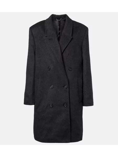 Palton Toteme din cașmir gri