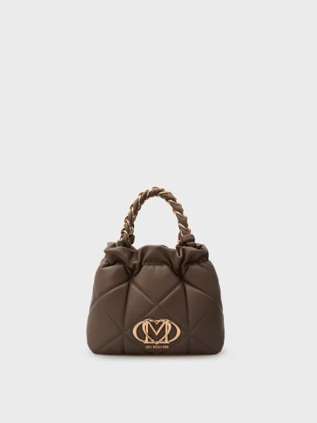 Сумка Moschino коричневая