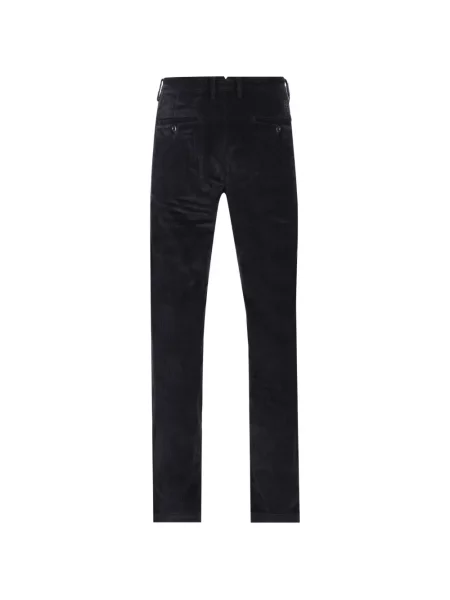 Pantaloni Jacob Cohën de catifea cord albastru