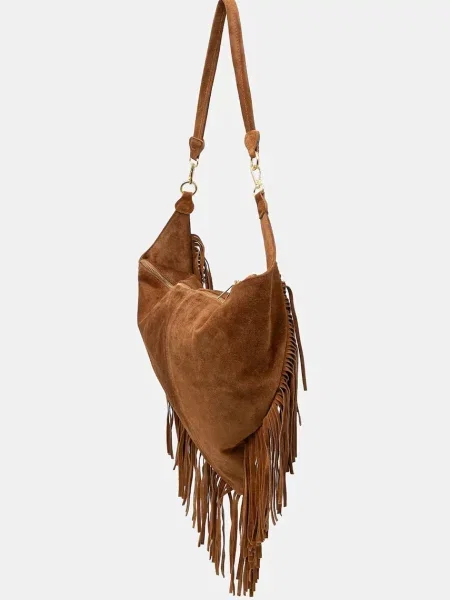 Замшева сумочка Answear.LAB коричневий