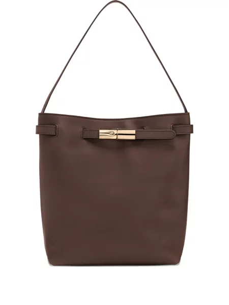 Geantă Longchamp maro