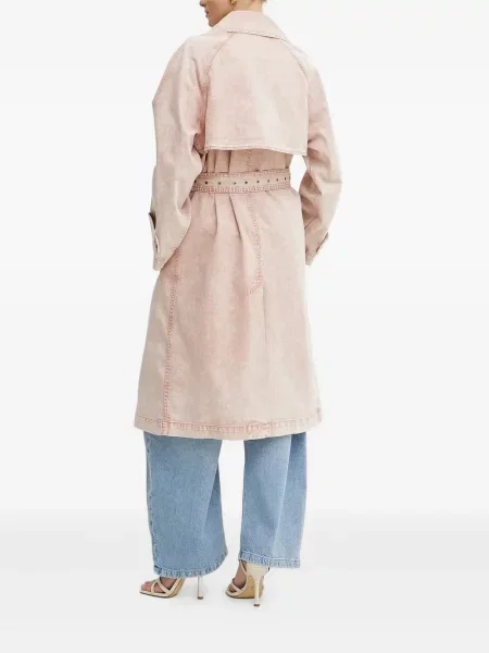 Кожаный боди Michael Michael Kors розово