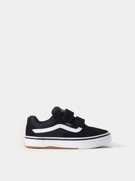 Шкіряні Дитячі Кеди низькі Vans SKATE KIDS KYLE WALKER WAFFLEC чорний