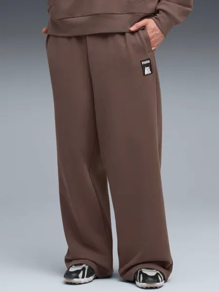 Штани спортивні PUMA x Ripndip Sweatpants комбінований верх коричневий