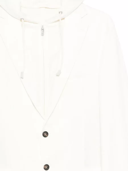 Sako Eleventy s kapucí bílé