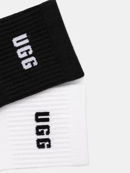 UGG șosete QUINLIN negru alb