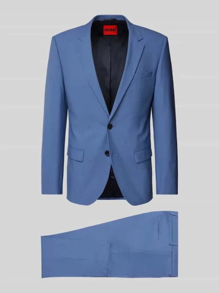 Garnitur o kroju regular fit z mieszanki wełny Model Arti/Hesten' Hugo