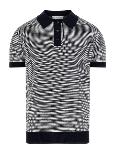 GUESS Svetr černá bílá