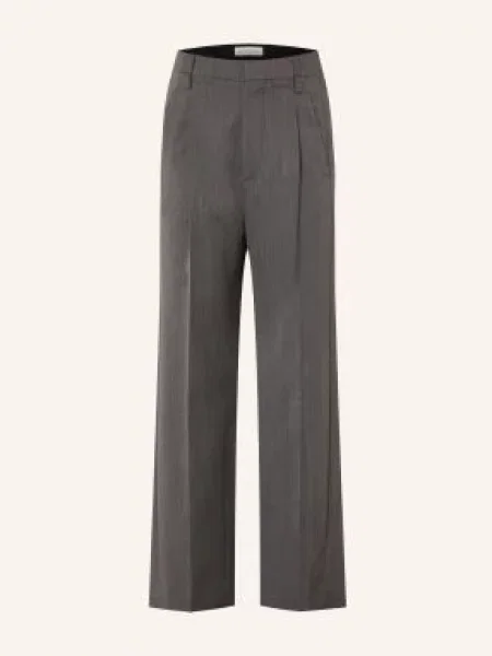Victoria Beckham Spodnie Typu Marlena Ethel grau szare