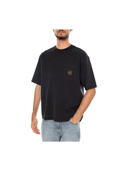 Levi's T-shirt SS WORKWEAR PKT czarna