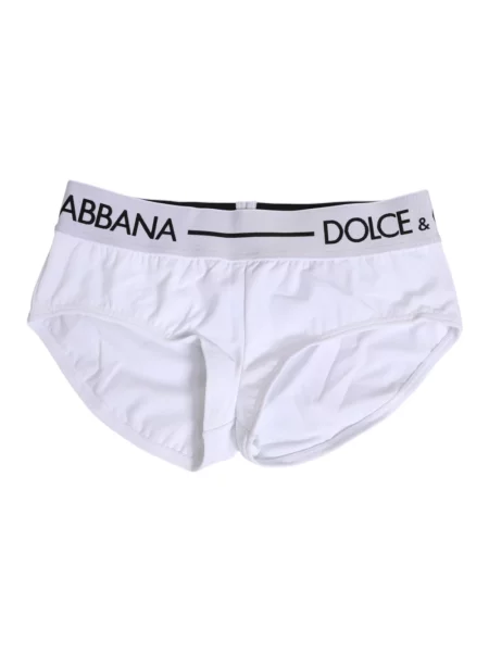 Szorty Dolce And Gabbana z logo białe