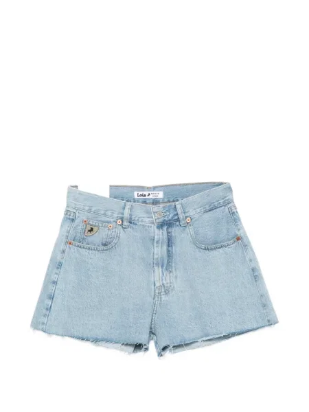 Pantaloni scurți din denim Lois Jeans albastru