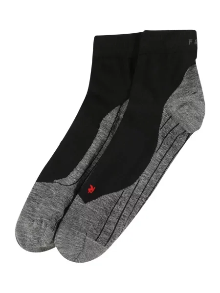 FALKE Șosete sport gri amestecat negru