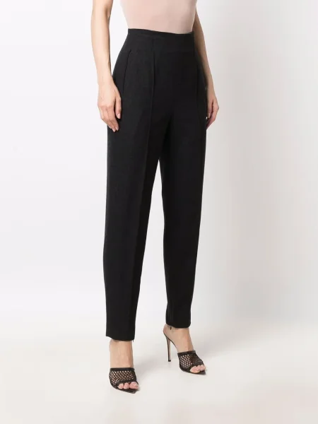 Zúžené kalhoty Dolce & Gabbana Pre-owned šedé