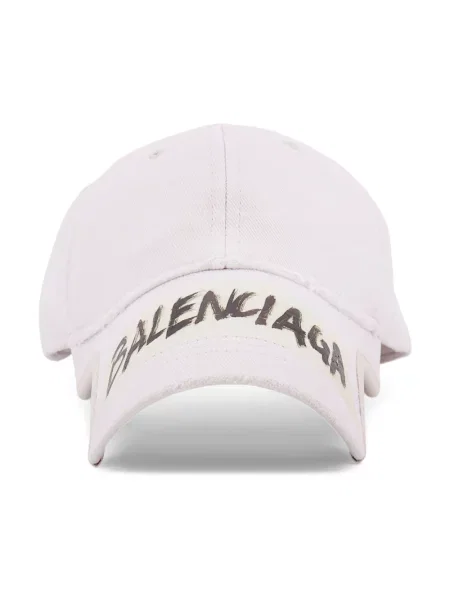 Czapka z daszkiem Balenciaga biała
