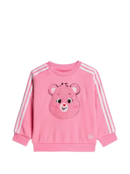 Komplet dresowy dziecięcy Adidas różowy