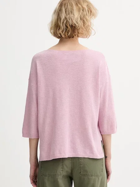 United Colors of Benetton светр з короткими рукавами з льоном
